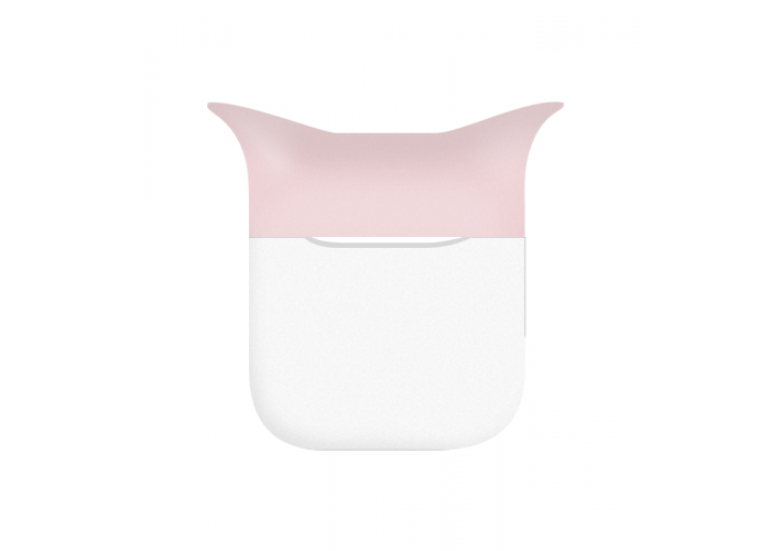 Cиликоновый чехол для AirPods Horns White