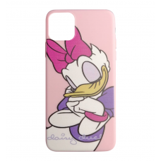 Чехол для iPhone 11 Daisy Duck happy pink