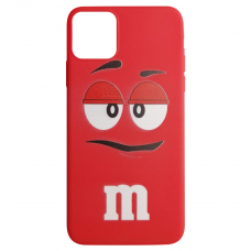 Чехол для iPhone 11 M and Ms Red