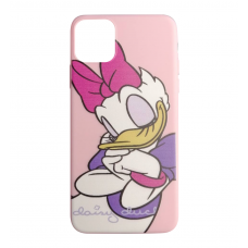 Чехол для iPhone 11 Pro Daisy Duck Happy Pink