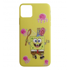 Чехол для iPhone 11 Pro SpongeBob Happy