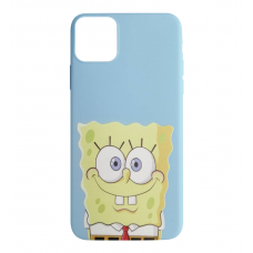 Чехол для iPhone 11 Pro Max SpongeBob Blue