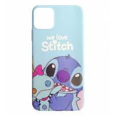 Чехол для iPhone 11 Pro Max Minnie Stitch Blue