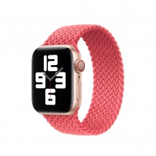 Монобраслет Braided Solo Loop для Apple Watch 38/40/42/44мм Pink Punch (копия)