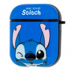 Чехол для AirPods Young Style "Stitch Blue"
