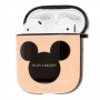 Чехол для AirPods Young Style "Mickey Персиковый"