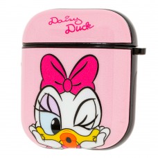 Чехол для AirPods Young Style "Daisy Duck Pink"