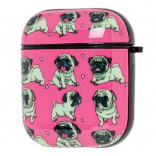 Чехол для AirPods Young Style "Dog Pink"