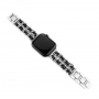 Ремешок для Apple Watch 38/40mm Chane Silver Black