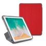 Чехол Origami Case iPad 11" Leather embossing Red