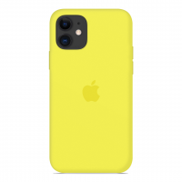 Силиконовый чехол Apple Silicone Case Flash для iPhone 12