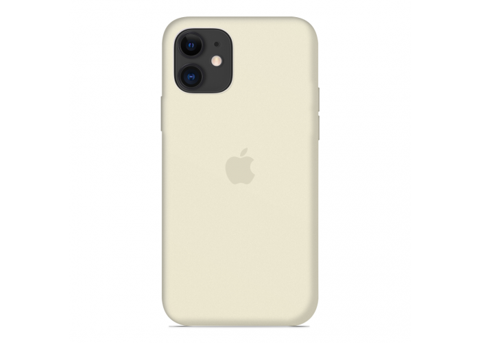 Силиконовый чехол Apple Silicone Case Antique White для iPhone 12 Pro