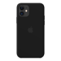 Силиконовый чехол Apple Silicone Case Black для iPhone 12 Pro