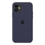Силиконовый чехол Apple Silicone Case Midnight Blue для iPhone 12 Pro