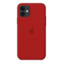 Силиконовый чехол Apple Silicone Case Red для iPhone 12 Pro