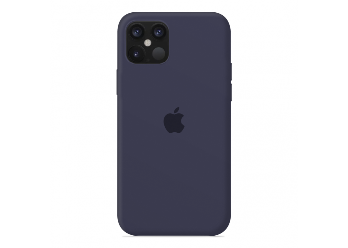 Силиконовый чехол Apple Silicone Case Midnight Blue для iPhone 12 MIni