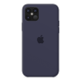 Силиконовый чехол Apple Silicone Case Midnight Blue для iPhone 12 MIni