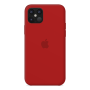 Силиконовый чехол Apple Silicone Case Red для iPhone 12 Mini