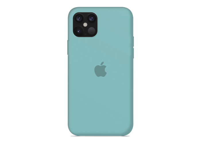 Силиконовый чехол Apple Silicone Case Sea Blue для iPhone 12 Mini