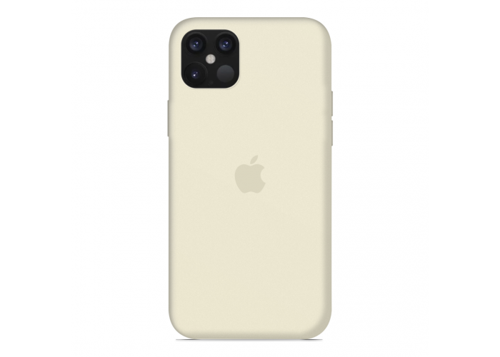 Силиконовый чехол Apple Silicone Case Antique White для iPhone 12 Pro Max