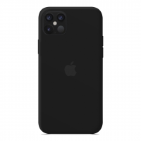 Силиконовый чехол Apple Silicone Case Black для iPhone 12 Pro Max