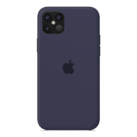 Силиконовый чехол Apple Silicone Case Midnight Blue для iPhone 12 Pro Max