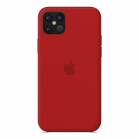Силиконовый чехол Apple Silicone Case Red для iPhone 12 Pro Max