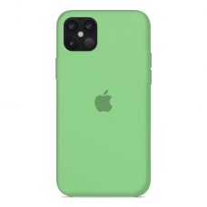 Силиконовый чехол Apple Silicone Case Salad для iPhone 12 Pro Max