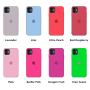 Силиконовый чехол c закрытым низом Apple Silicone Case Light Pink для iPhone 11