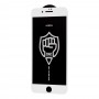 Защитное стекло Moxom для iPhone 7 Plus / 8 Plus белого цвета