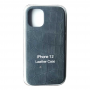 Кожаный чехол для iPhone 12 Pro Leather Case Black