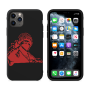 Силиконовый кастомный MagCase чехол для iPhone "Man Red"