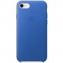 Кожаный чехол Apple Leather Case Electric Blue для iPhone 7/8