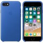 Кожаный чехол Apple Leather Case Electric Blue для iPhone 7/8