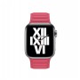 Кожаный Ремешок для Apple Watch Leather link 38/40/42/44mm Peony Pink