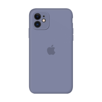 Силиконовый чехол Apple Silicone Case Lavander Gray для iPhone 11 с закрытой камерой
