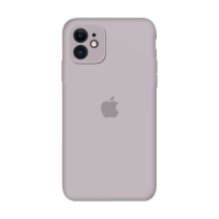 Силиконовый чехол Apple Silicone Case Lavander для iPhone 11 с закрытой камерой