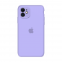 Силиконовый чехол Apple Silicone Case Violet для iPhone 11 с закрытой камерой