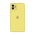 Силиконовый чехол Apple Silicone Case Yellow для iPhone 11 с закрытой камерой