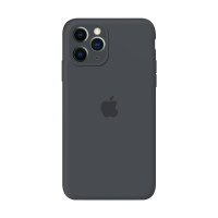 Силиконовый чехол Apple Silicone Case Charcoal Gray для iPhone 11 Pro с закрытой камерой