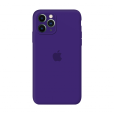 Силиконовый чехол Apple Silicone Case Ultra Violet для iPhone 11 Pro Max с закрытой камерой