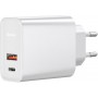 СЗУ BASEUS Speed PPS Quick Charger PDout/USB/30W/5A/QC/PD White
