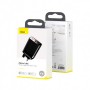 СЗУ BASEUS Mirror Lake PPS Digital Display quick Charger Type-C/USB/3A/QC Black