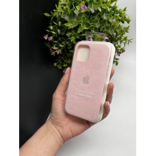 Чохол ALCANTARA для Iphone 12 mini ( пудровий )