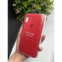 Чохол ALCANTARA для Iphone  XR ( червоний )