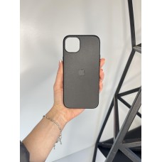 Якісний шкіряний чохол 1:1 ORIGINAL на Iphone  14 Plus Midnight