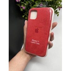 Чохол ALCANTARA для Iphone 11 ( №14 червоний )