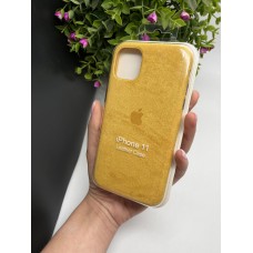 Чохол ALCANTARA для Iphone 11 ( №4 жовтий )