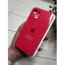 Силіконовий чохол з мікрофіброю та покриттям SoftTouch для Iphone 13 ( Full camera № 38 )