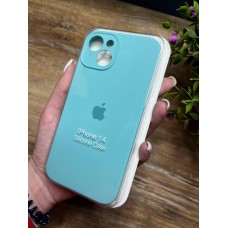 Силіконовий чохол з мікрофіброю та покриттям SoftTouch для Iphone 14 ( Full camera № 21 )